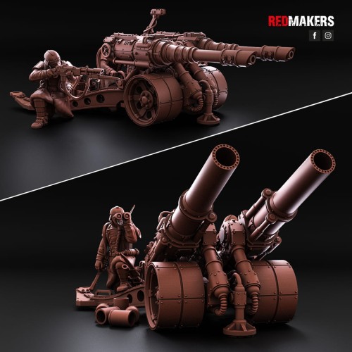 Przejdź do produktu Field Gun and Heavy Laser Cannon - Death Division - Field artillery of the Imperial Force