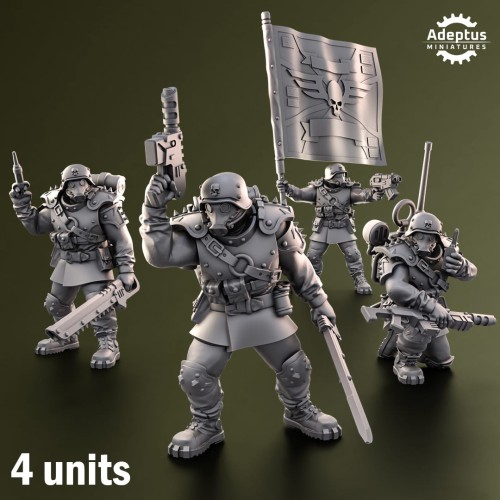 Przejdź do produktu Command Squad. Grimstone Legion. Imperial Guard