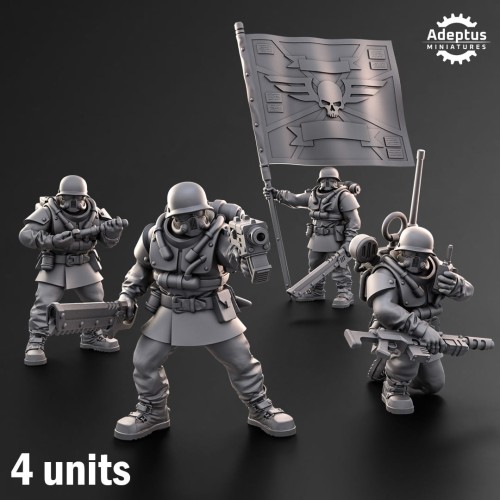 Przejdź do produktu Command Squad. Koelner Regiment. Imperial Guard