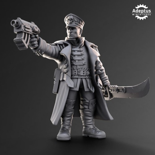 Przejdź do produktu Commissar – Imperial Guard (Pose 1)