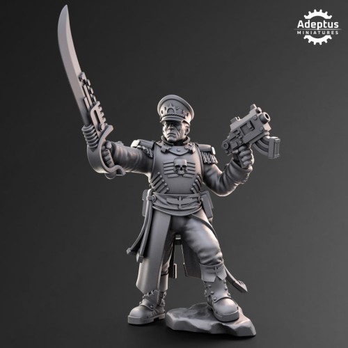 Przejdź do produktu Commissar – Imperial Guard (Pose 2)
