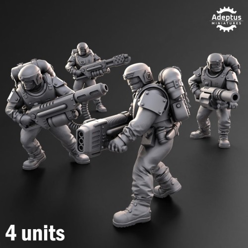 Przejdź do produktu Special weapons. Warden Regiment. Imperial Guard