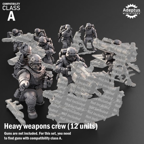 Przejdź do produktu Heavy Weapons Team. The Sons of Iron. Renegades and Heretics. Compatibility class A