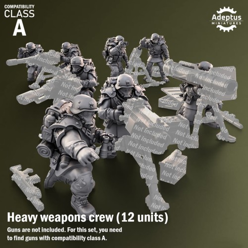 Przejdź do produktu Heavy Weapons Team. Grimstone Legion. Imperial Guard. Compatibility class A