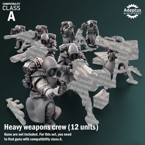 Przejdź do produktu Heavy Weapons Team. Frostguard Regiment. Imperial Guard. Compatibility class A