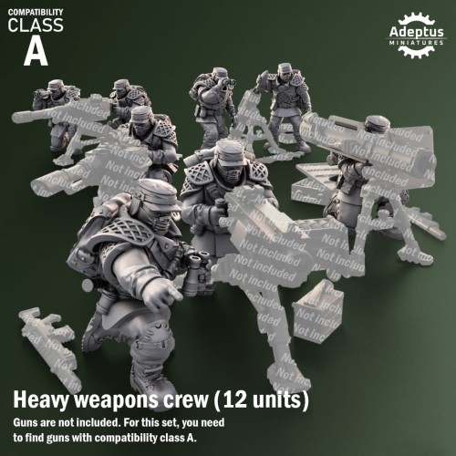 Przejdź do produktu Heavy Weapons Team. Sunscorch Regiment. Imperial Guard. Compatibility class A