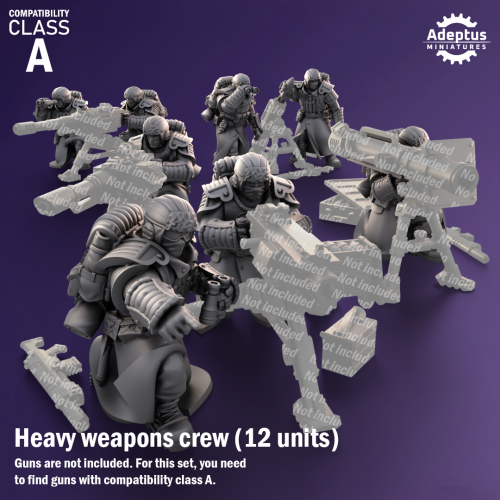 Przejdź do produktu Heavy Weapons Team. Iceward Division. Imperial Guard. Compatibility class A