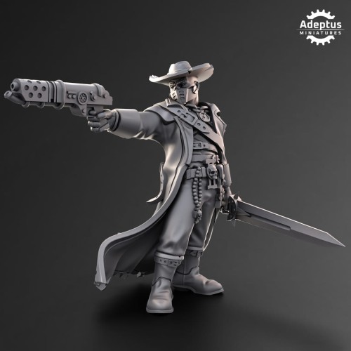Przejdź do produktu Inquisitor Ravena. Pose 1. Imperial Guard