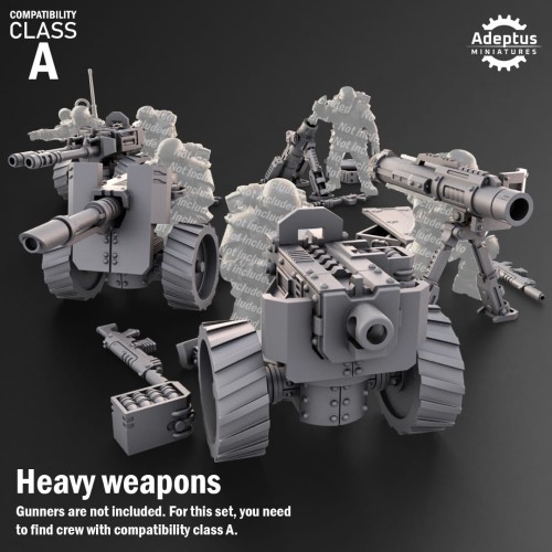 Przejdź do produktu Heavy Weapons - Design Option 3. Imperial Guard. Compatibility Class A
