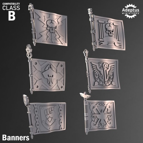 Przejdź do produktu Banners - Design Option 2. Imperial Guard. Compatibility Class B