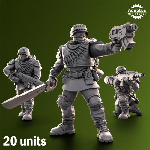 Przejdź do produktu Squad. Shellcord Troopers. Imperial Guard