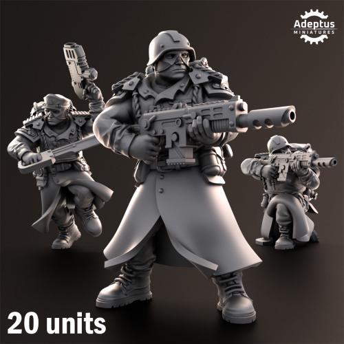 Przejdź do produktu Squad. Nightcloak Regiment. Imperial Guard