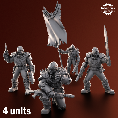Przejdź do produktu Command squad. Rotmark Legion. Renegades and Heretics